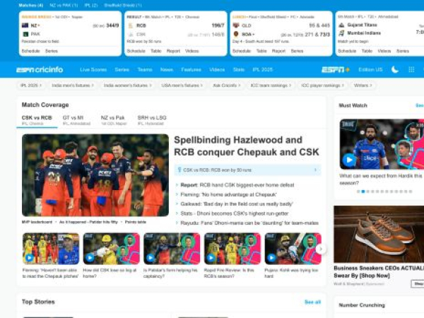 espncricinfo.com